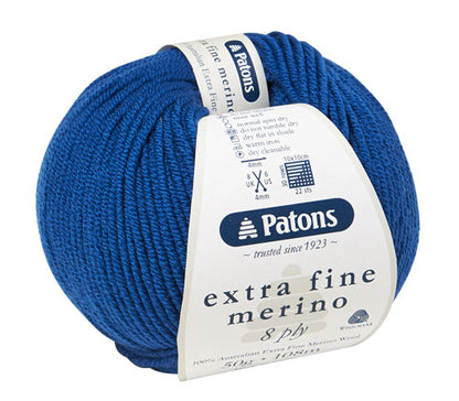 Patons Extra Fine Merino 8ply